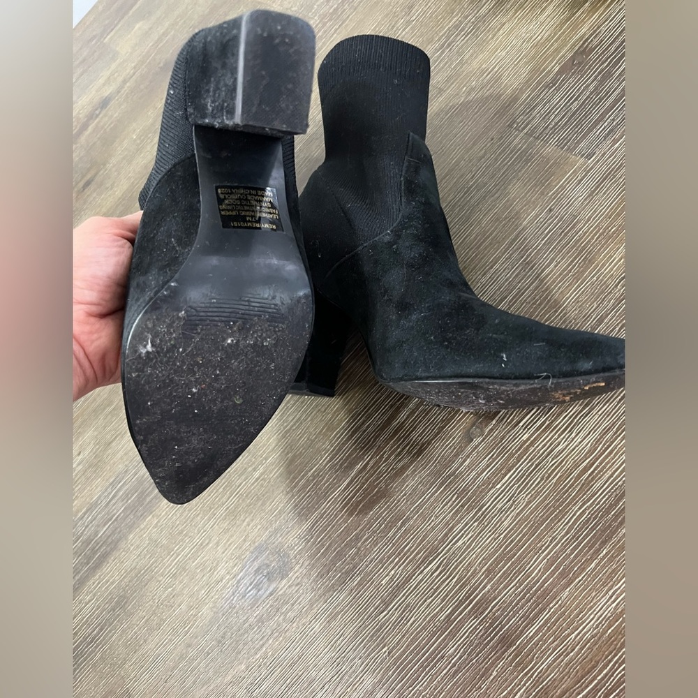 Suede Booties